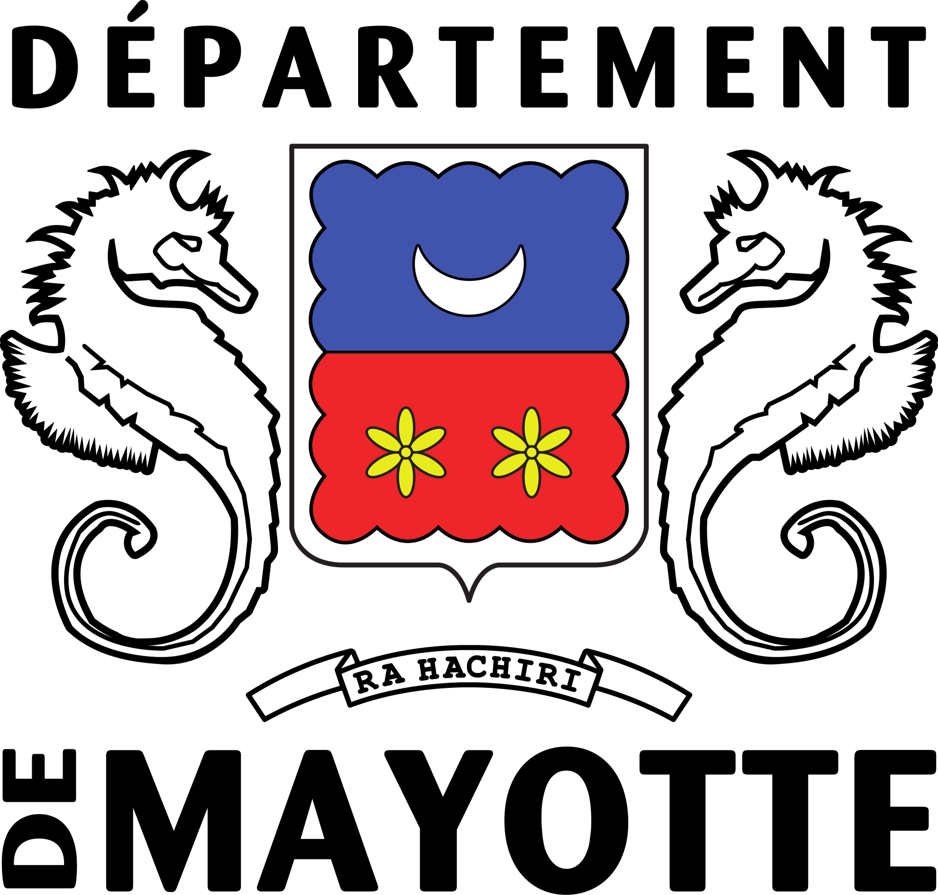 Logo de mayotte svg